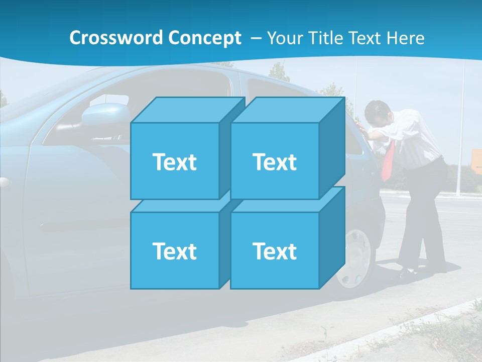 Road Car Services PowerPoint Template