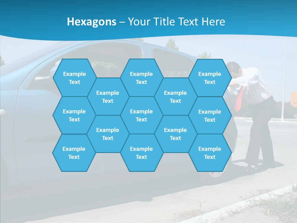 Road Car Services PowerPoint Template