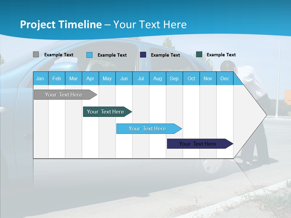 Road Car Services PowerPoint Template