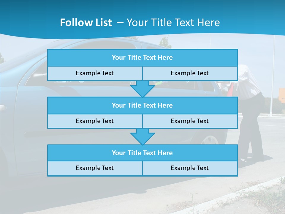 Road Car Services PowerPoint Template