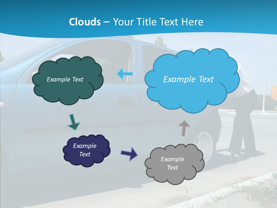 Road Car Services PowerPoint Template
