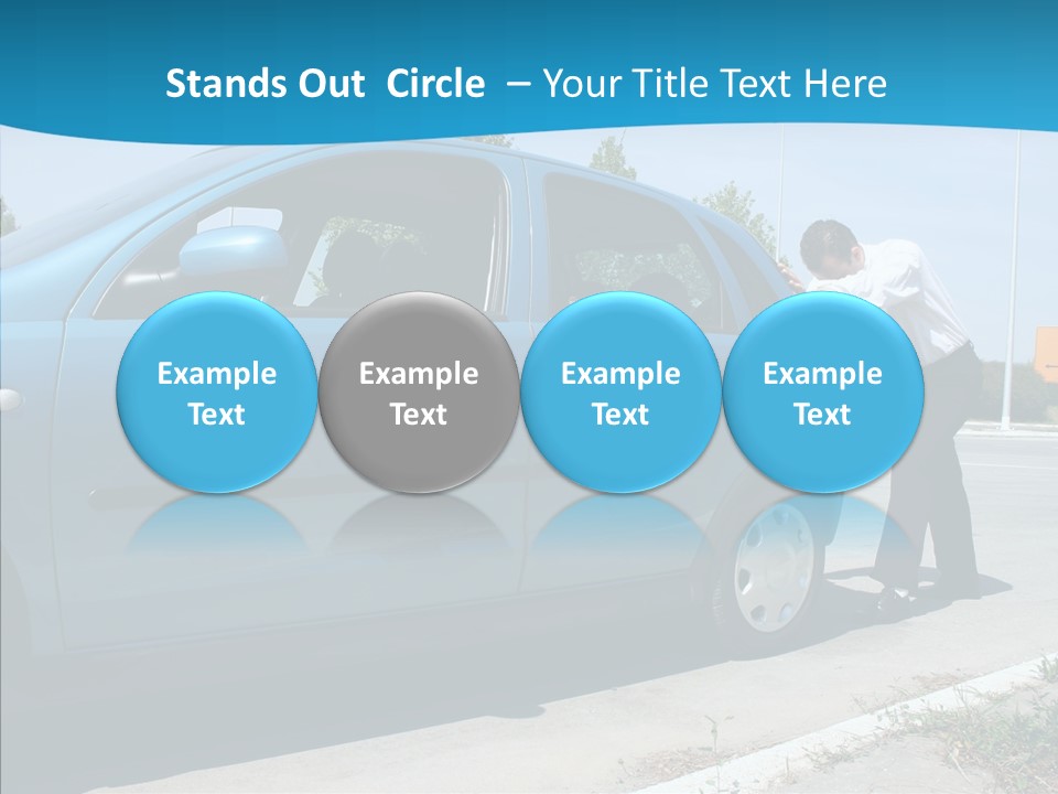 Road Car Services PowerPoint Template