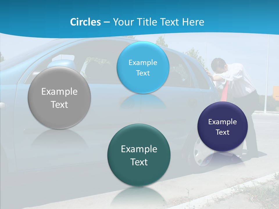Road Car Services PowerPoint Template