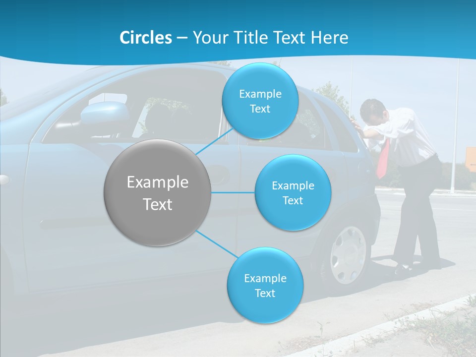 Road Car Services PowerPoint Template