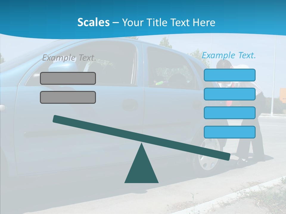 Road Car Services PowerPoint Template