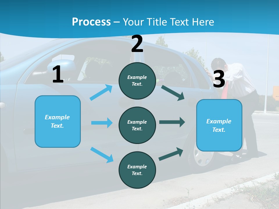 Road Car Services PowerPoint Template