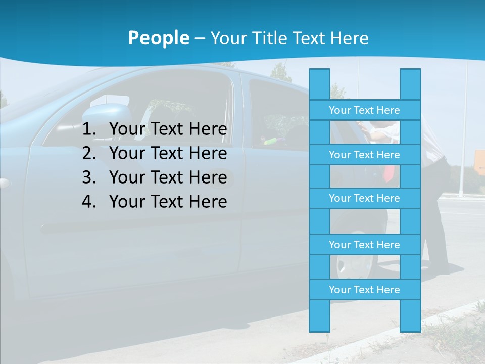 Road Car Services PowerPoint Template