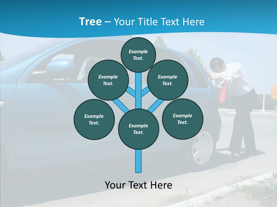 Road Car Services PowerPoint Template