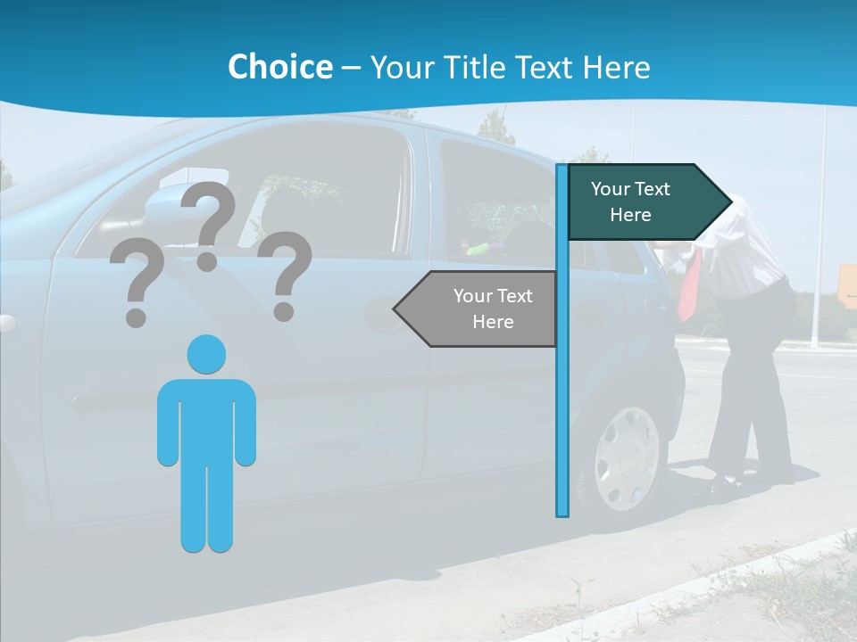 Road Car Services PowerPoint Template