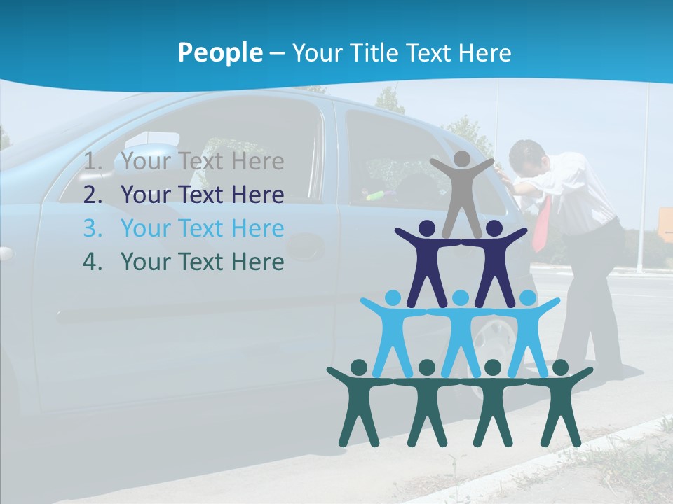 Road Car Services PowerPoint Template