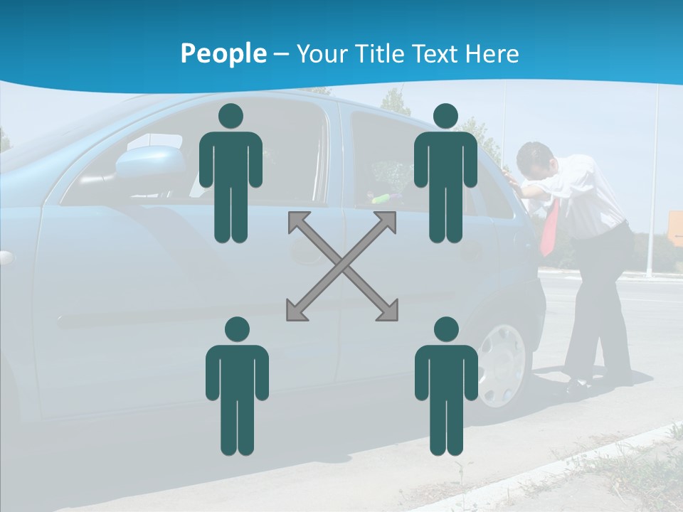 Road Car Services PowerPoint Template