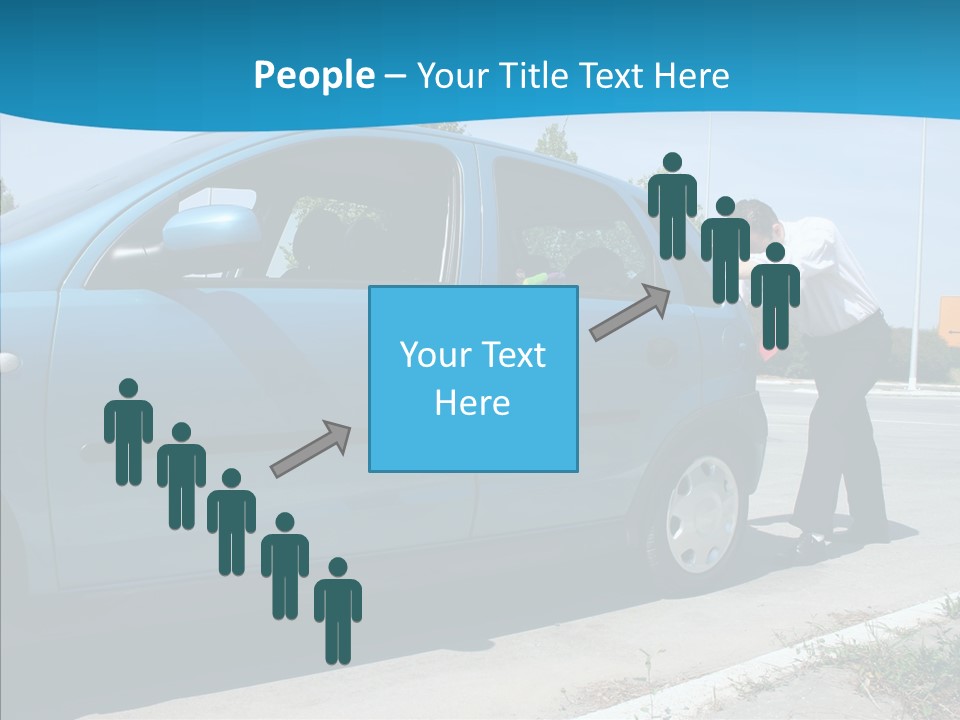 Road Car Services PowerPoint Template