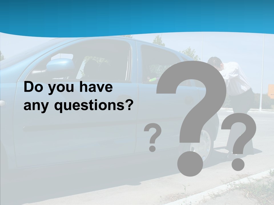 Road Car Services PowerPoint Template