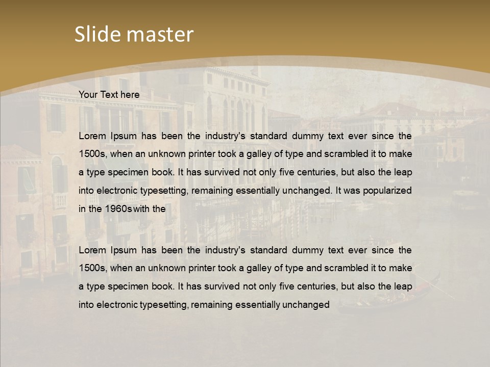 People Transport Photography PowerPoint Template