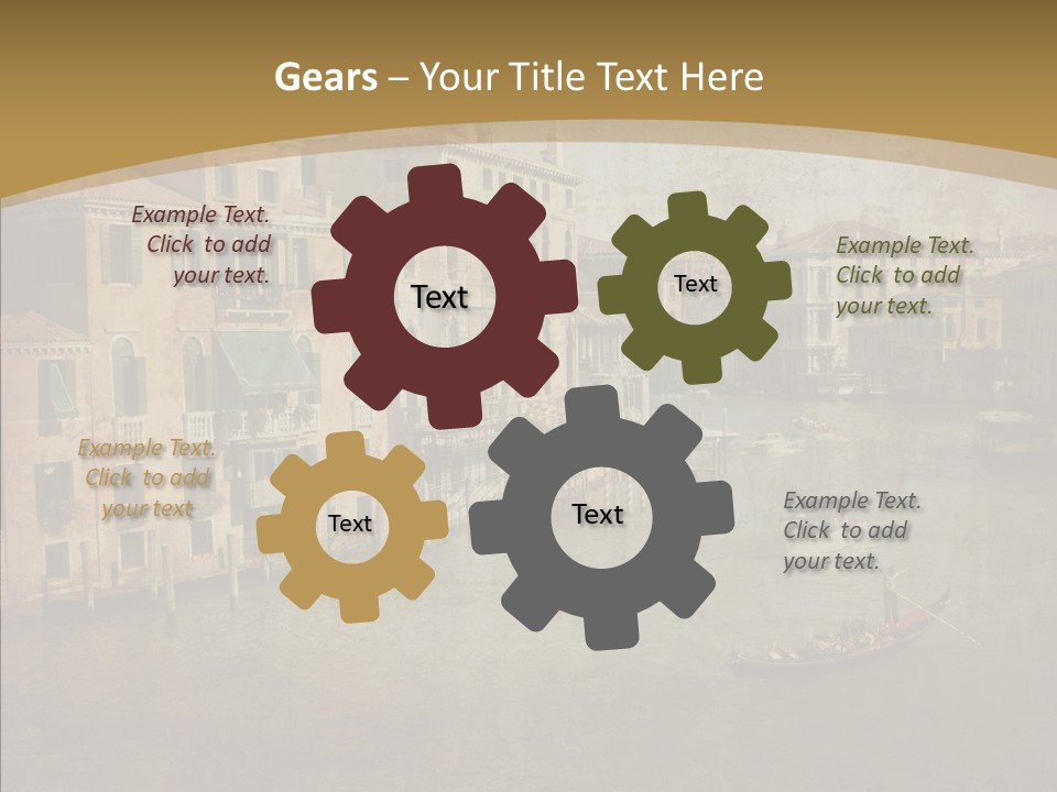 People Transport Photography PowerPoint Template