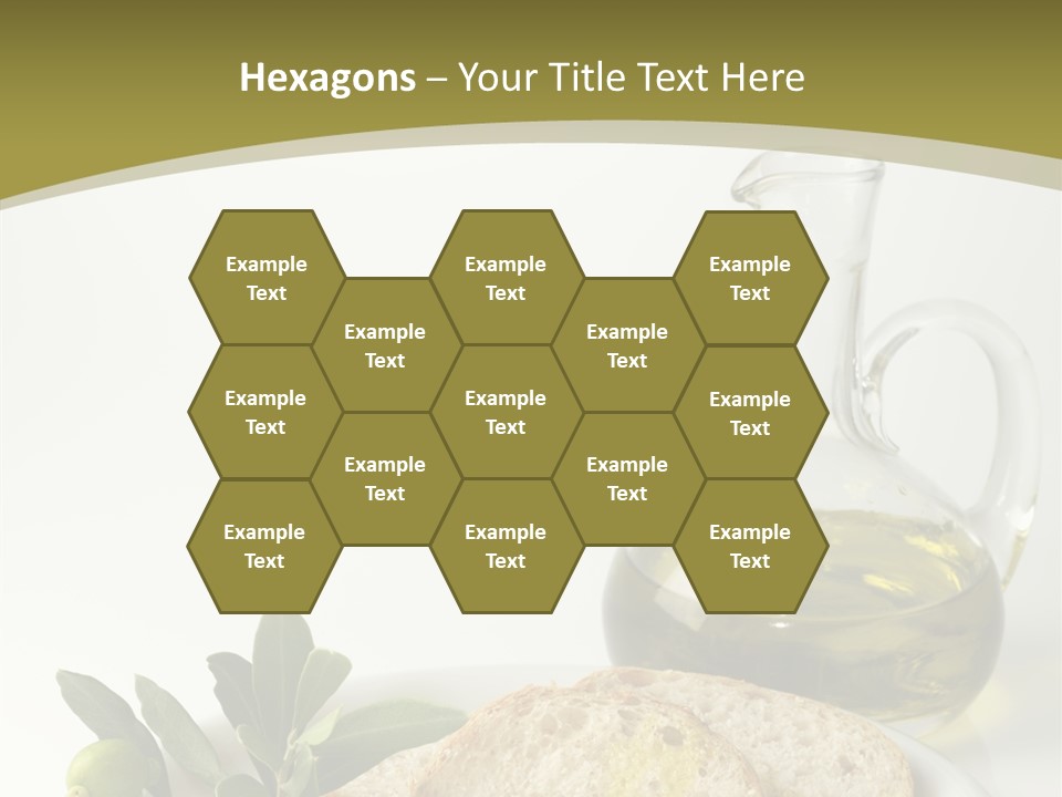 Branch White Vinaigrette PowerPoint Template