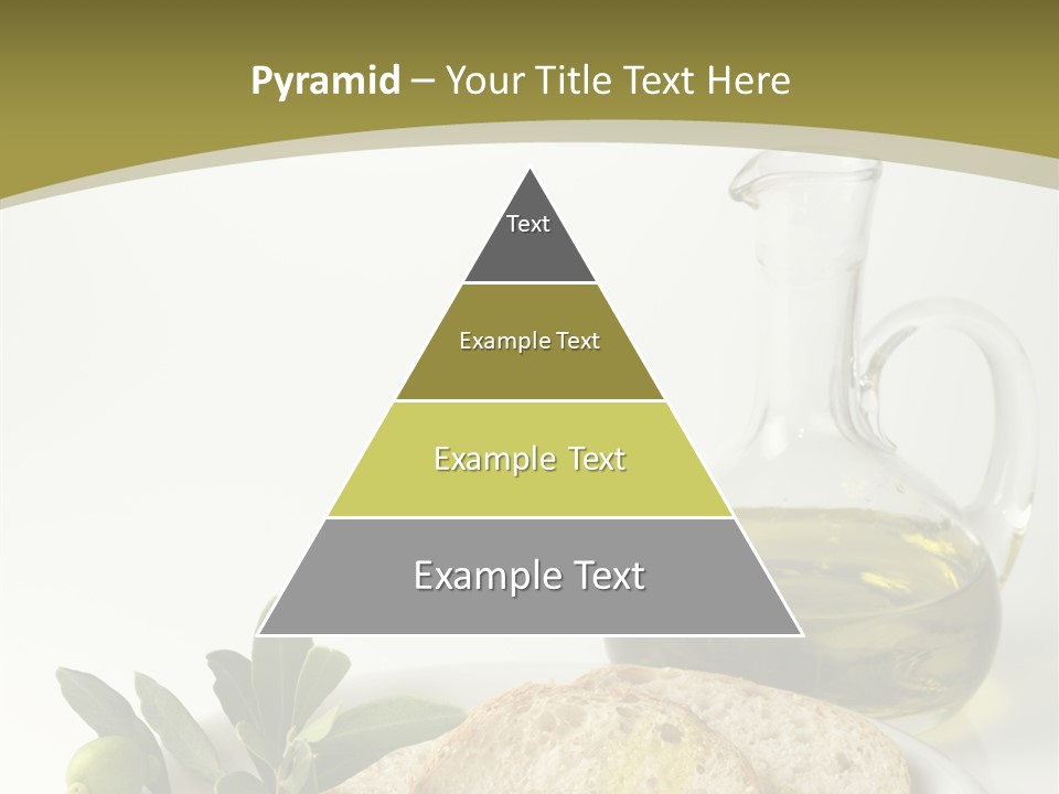 Branch White Vinaigrette PowerPoint Template