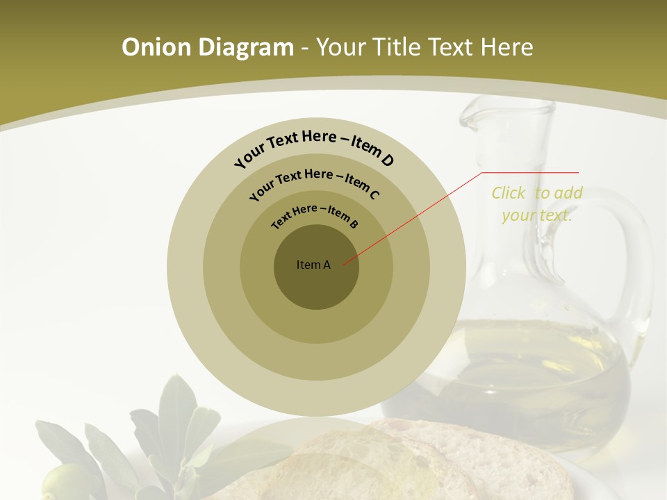 Branch White Vinaigrette PowerPoint Template