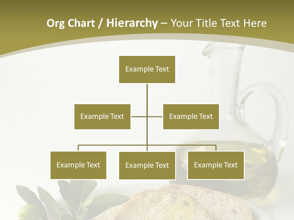 Branch White Vinaigrette PowerPoint Template