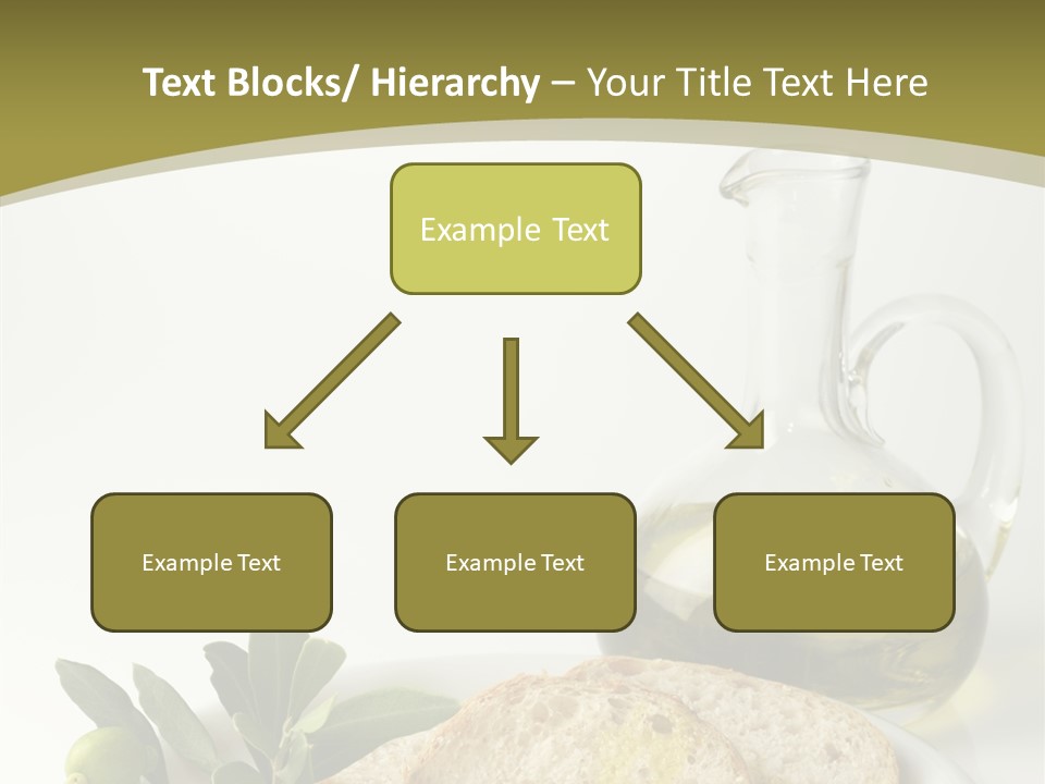 Branch White Vinaigrette PowerPoint Template