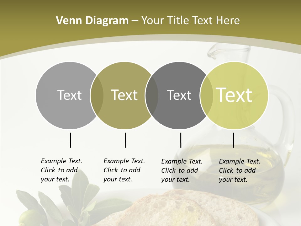 Branch White Vinaigrette PowerPoint Template