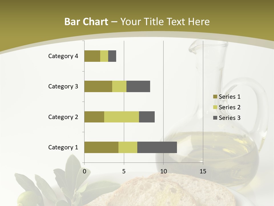 Branch White Vinaigrette PowerPoint Template