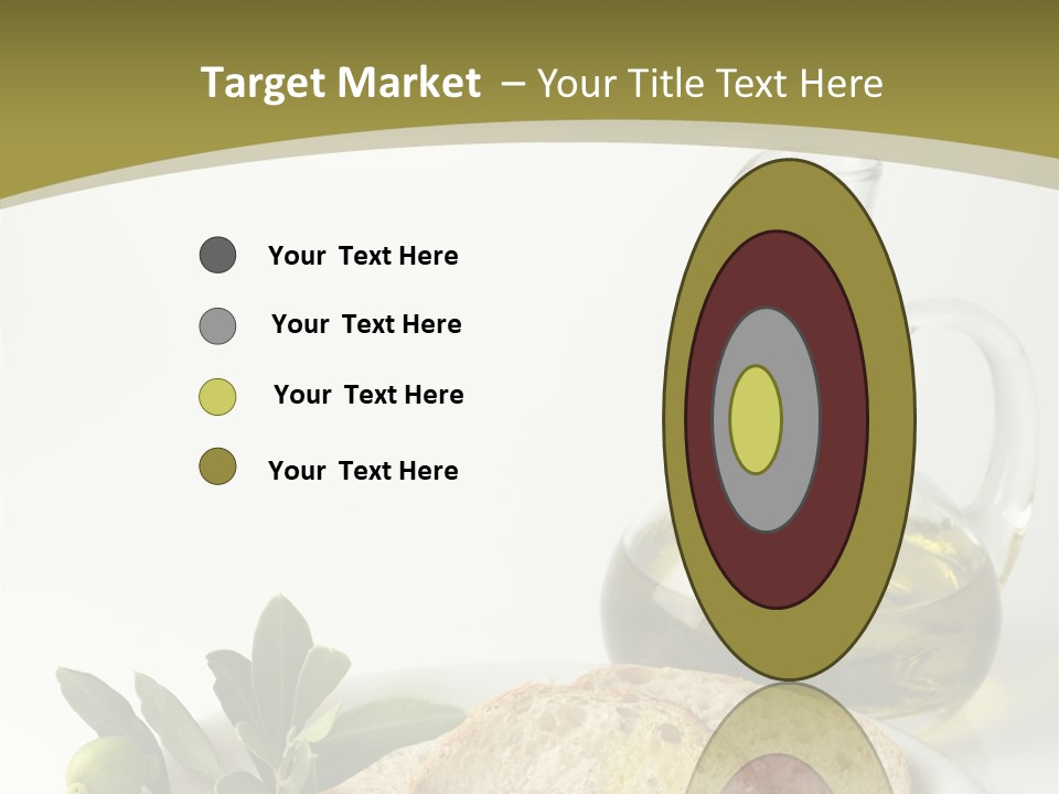 Branch White Vinaigrette PowerPoint Template