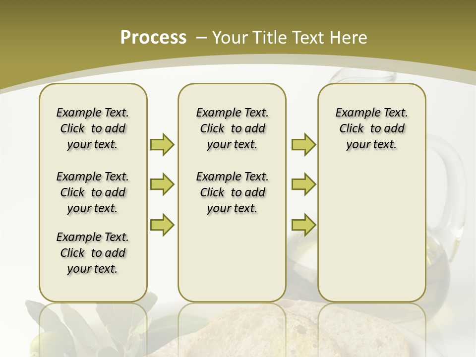 Branch White Vinaigrette PowerPoint Template