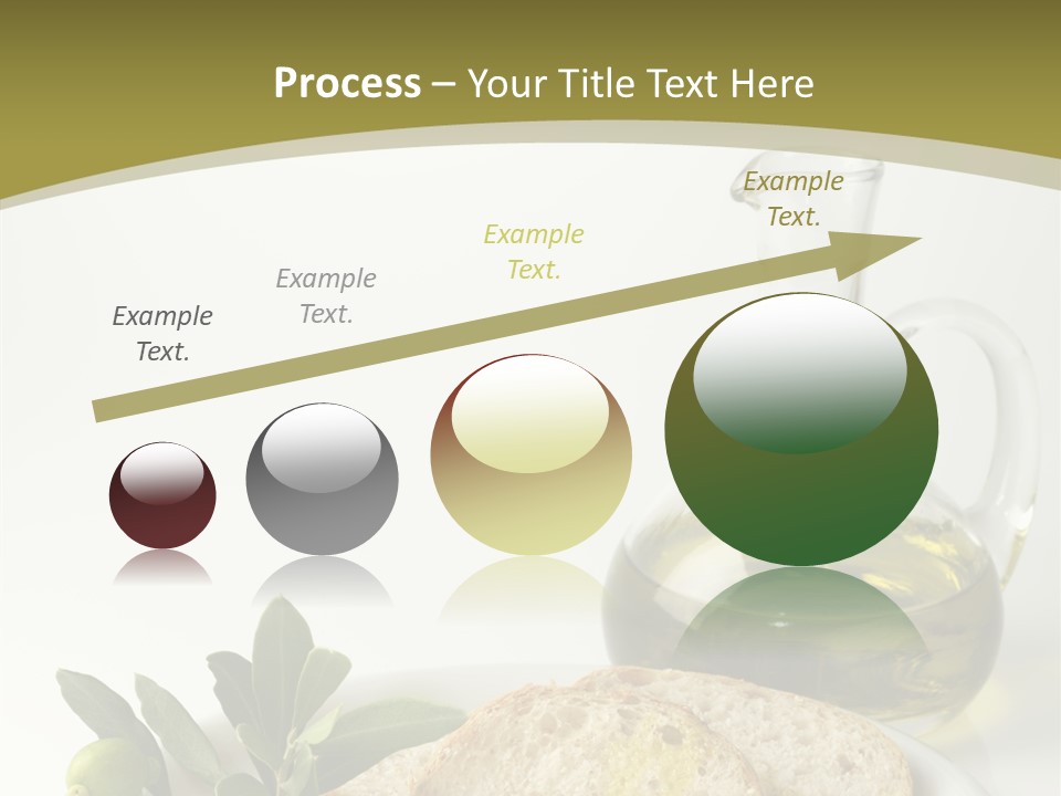 Branch White Vinaigrette PowerPoint Template