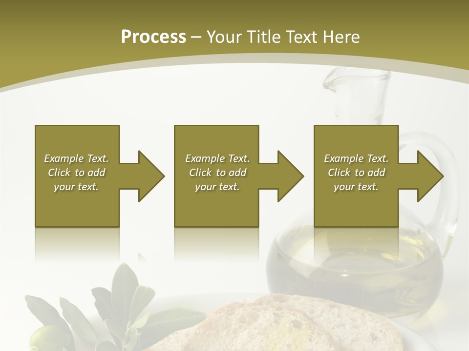 Branch White Vinaigrette PowerPoint Template
