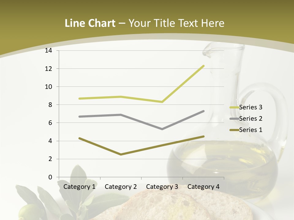 Branch White Vinaigrette PowerPoint Template