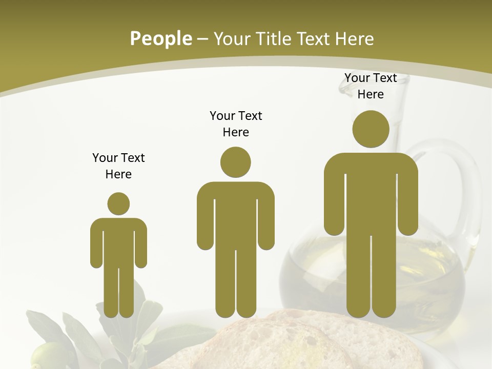 Branch White Vinaigrette PowerPoint Template