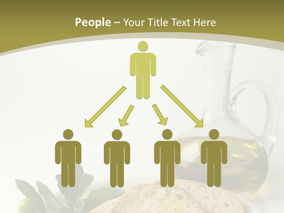 Branch White Vinaigrette PowerPoint Template