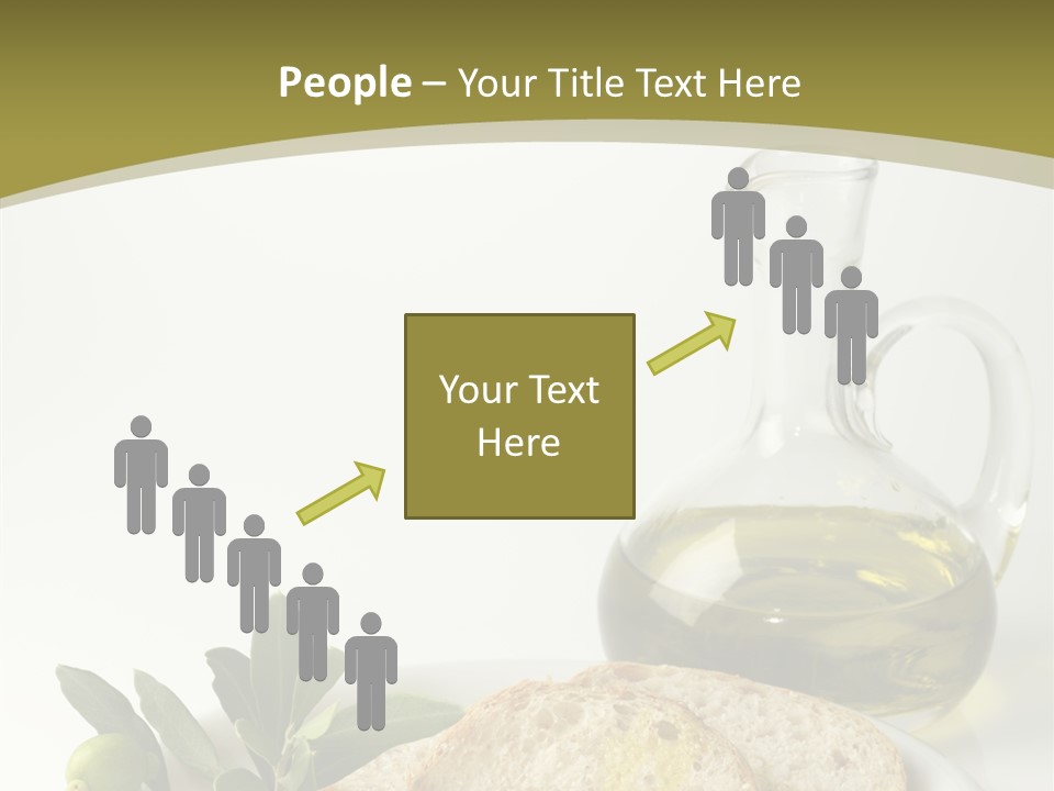Branch White Vinaigrette PowerPoint Template