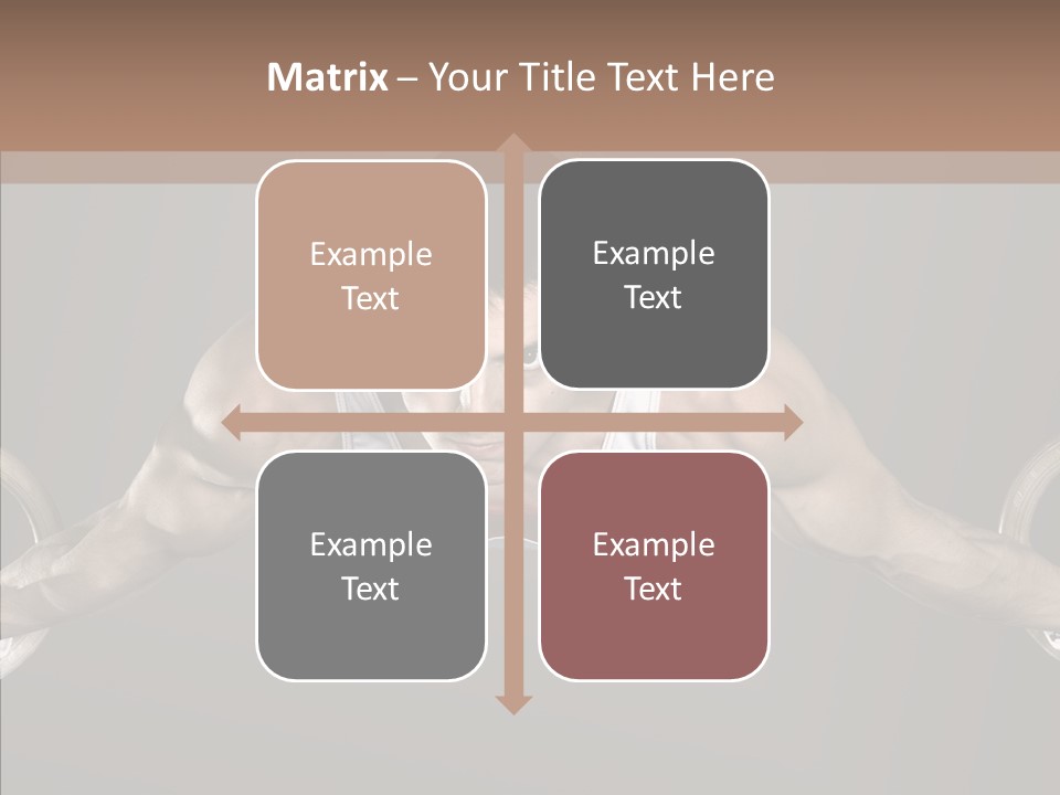 Physical Culture Image Strong PowerPoint Template