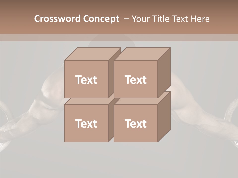 Physical Culture Image Strong PowerPoint Template