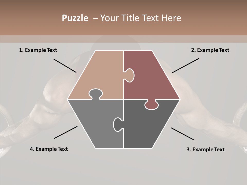 Physical Culture Image Strong PowerPoint Template