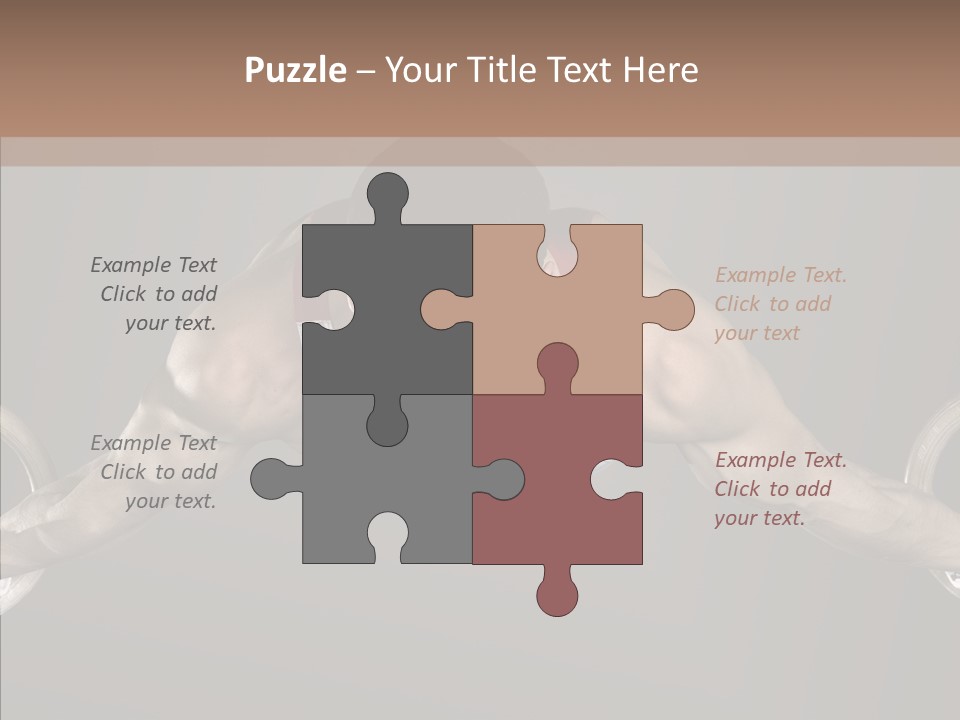 Physical Culture Image Strong PowerPoint Template