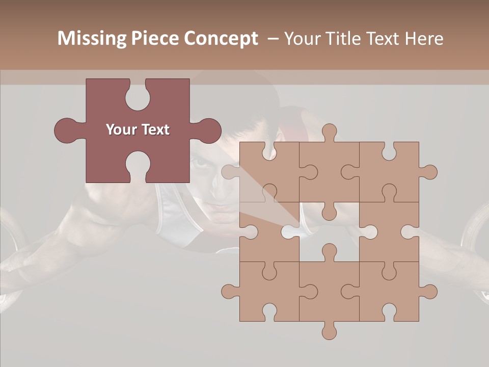 Physical Culture Image Strong PowerPoint Template