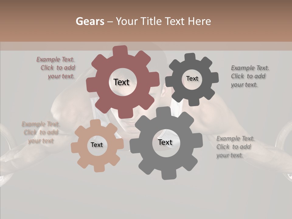 Physical Culture Image Strong PowerPoint Template