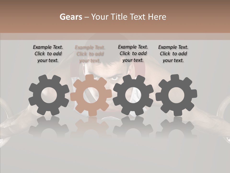 Physical Culture Image Strong PowerPoint Template