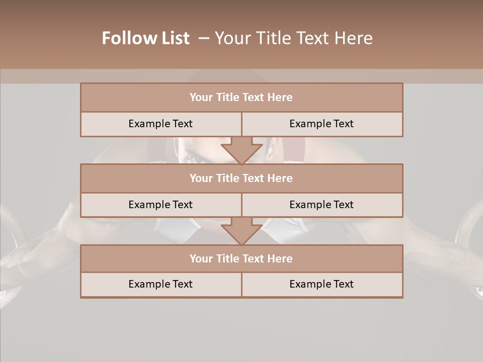Physical Culture Image Strong PowerPoint Template