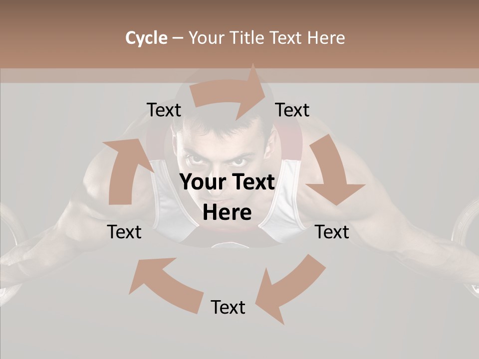 Physical Culture Image Strong PowerPoint Template