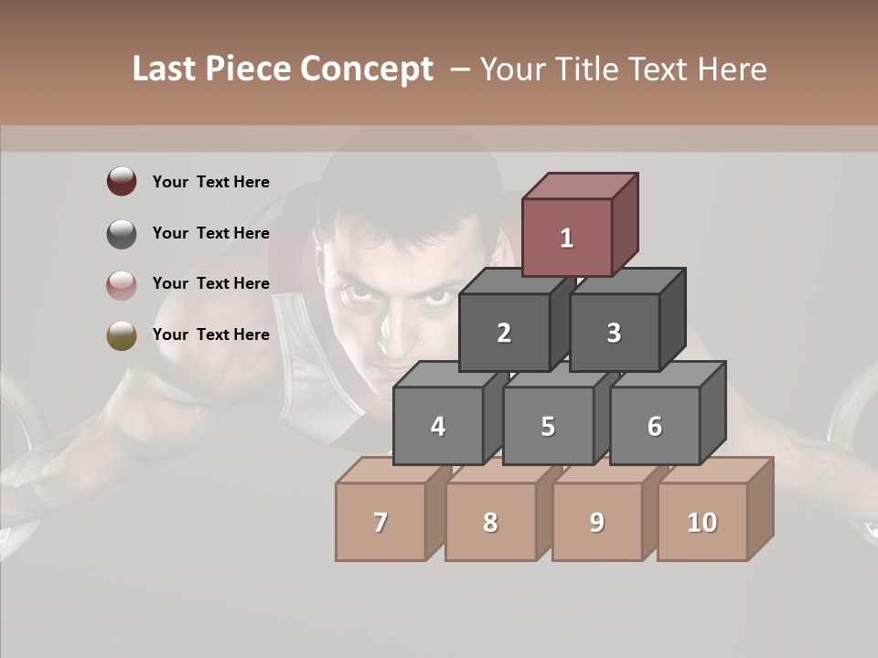 Physical Culture Image Strong PowerPoint Template