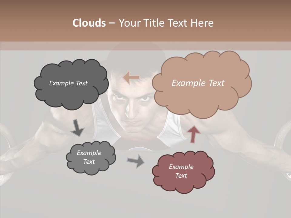 Physical Culture Image Strong PowerPoint Template