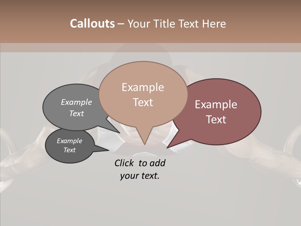 Physical Culture Image Strong PowerPoint Template