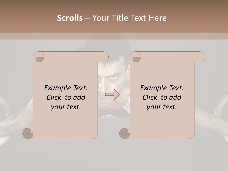 Physical Culture Image Strong PowerPoint Template