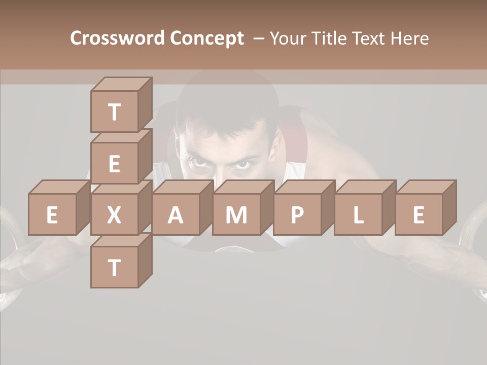 Physical Culture Image Strong PowerPoint Template