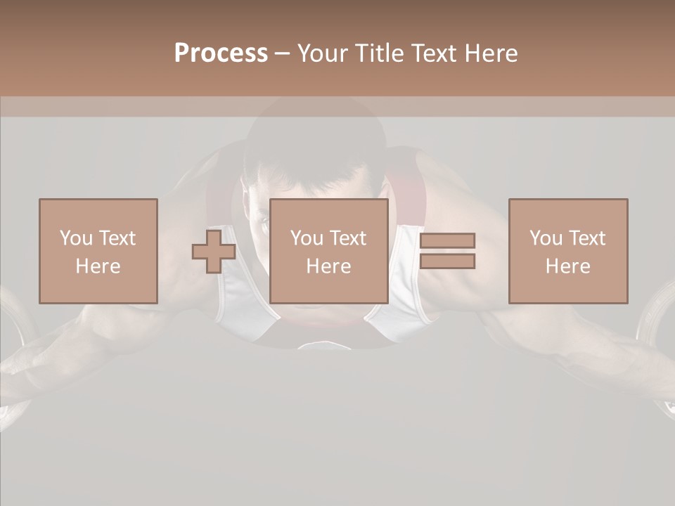 Physical Culture Image Strong PowerPoint Template