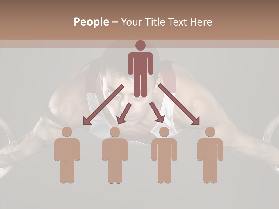 Physical Culture Image Strong PowerPoint Template